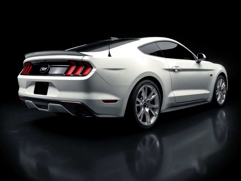 Seeded model render — AI car build by @king