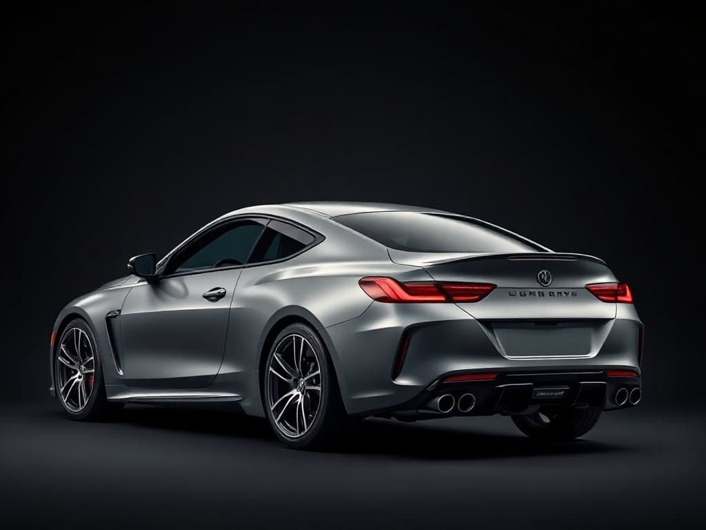 Seeded model render — AI car build by @king
