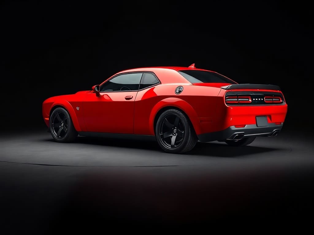 Seeded model render — AI car build by @king