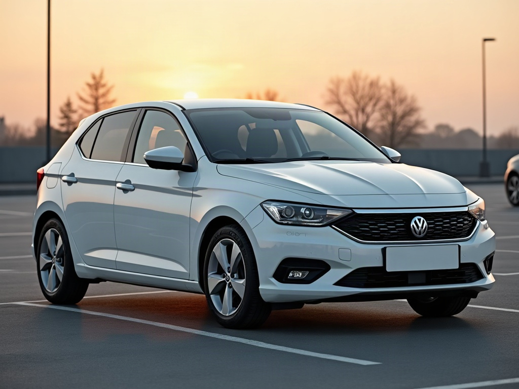 A photorealistic white mid-size family car — AI car build by @sheila_walsh99