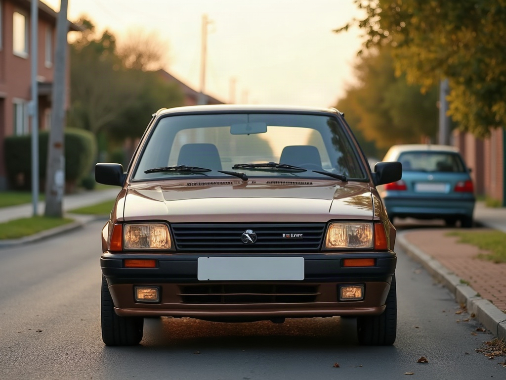 A photorealistic bronze family hatchback — AI car build by @welds_hygiene_3y